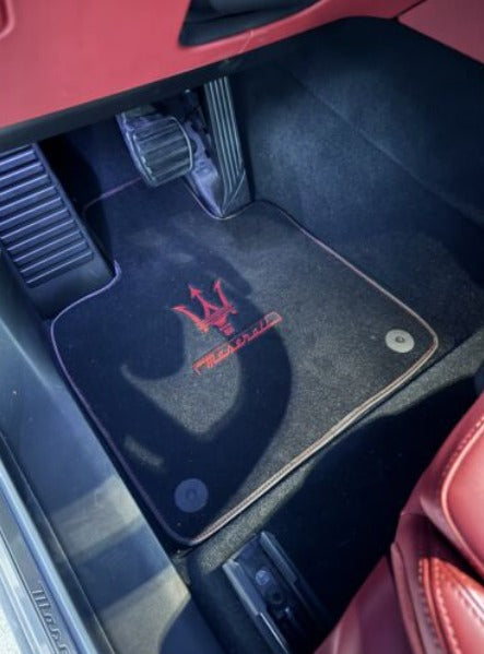 For Maserati Quattroporte 2012-2025 Model Carpet Car Floor Mats Custom fit for Maserati Model Carpet Liner