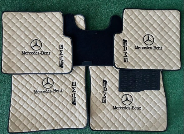 For Mercedes Benz Leather Floor Mats Made To Measure Mats for all Model