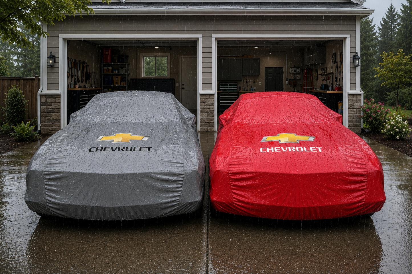For Chevrolet Outdoor Waterproof Car Cover Custom Fit