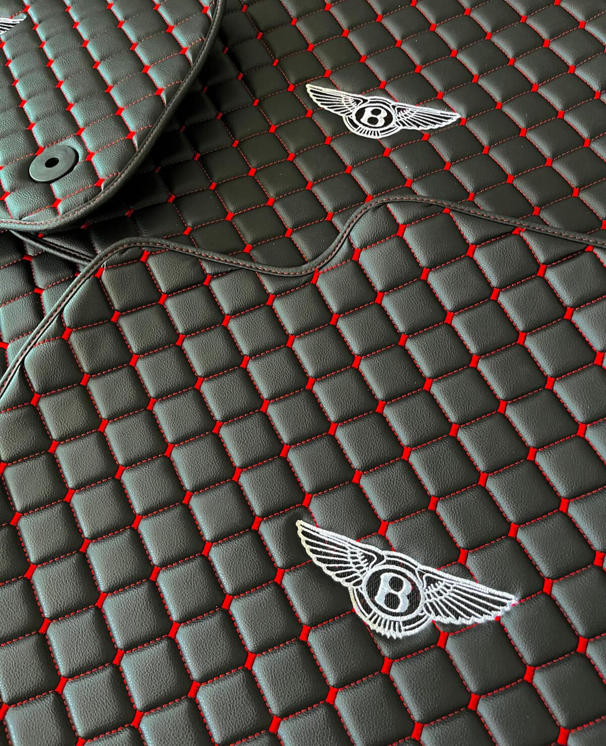 Bentley Continental GTC 2018-2025 Custom fit Leather Waterproof Carpet Liner