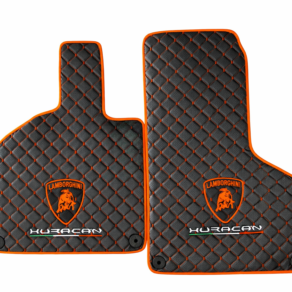 Lamborghini Huracan Leather Floor Mats