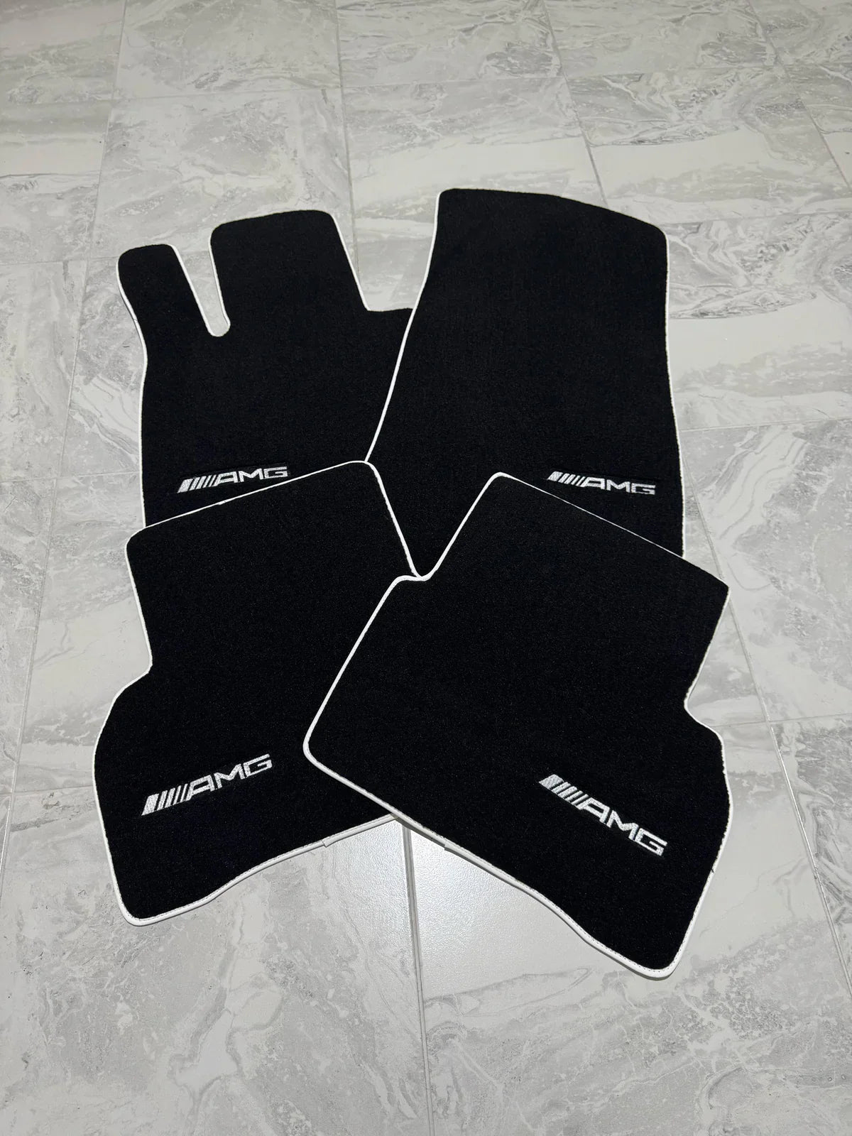 Mercedes Benz ( AMG ) Carpet Car Floor Mats Custom fit for all Model Carpet Liner