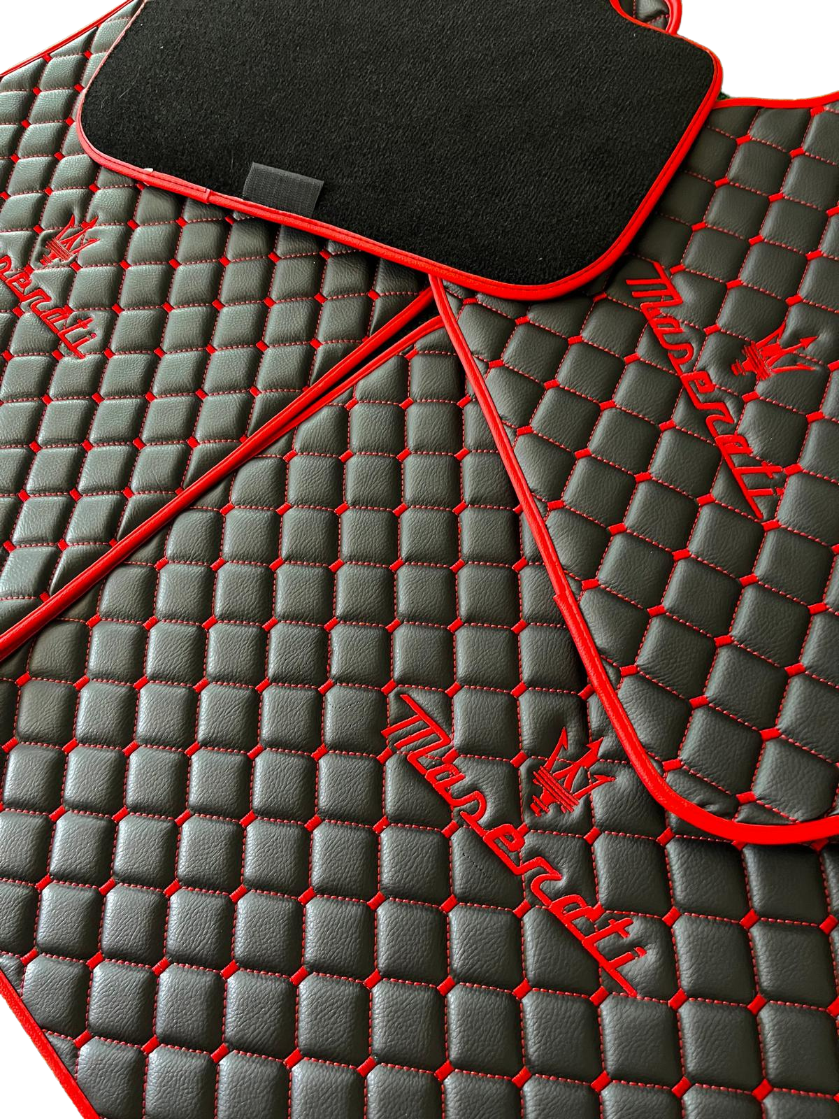 For Maserati Ghibli (2013-2024) Car Floor Mats Custom fit Leather for all Maserati Model Waterproof Carpet Liner