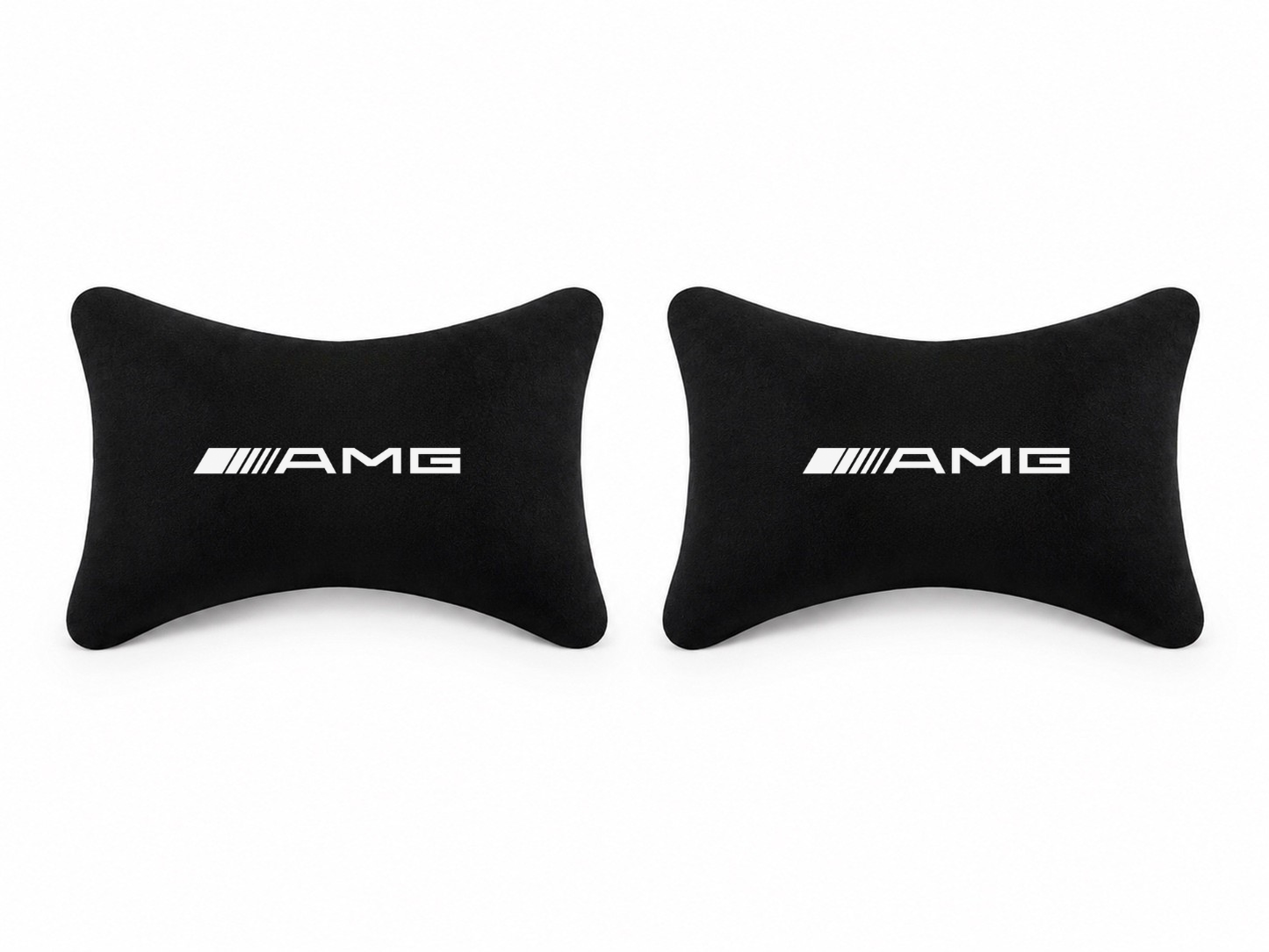 Mercedes Benz Velvet Neck Pillow, 2pcs