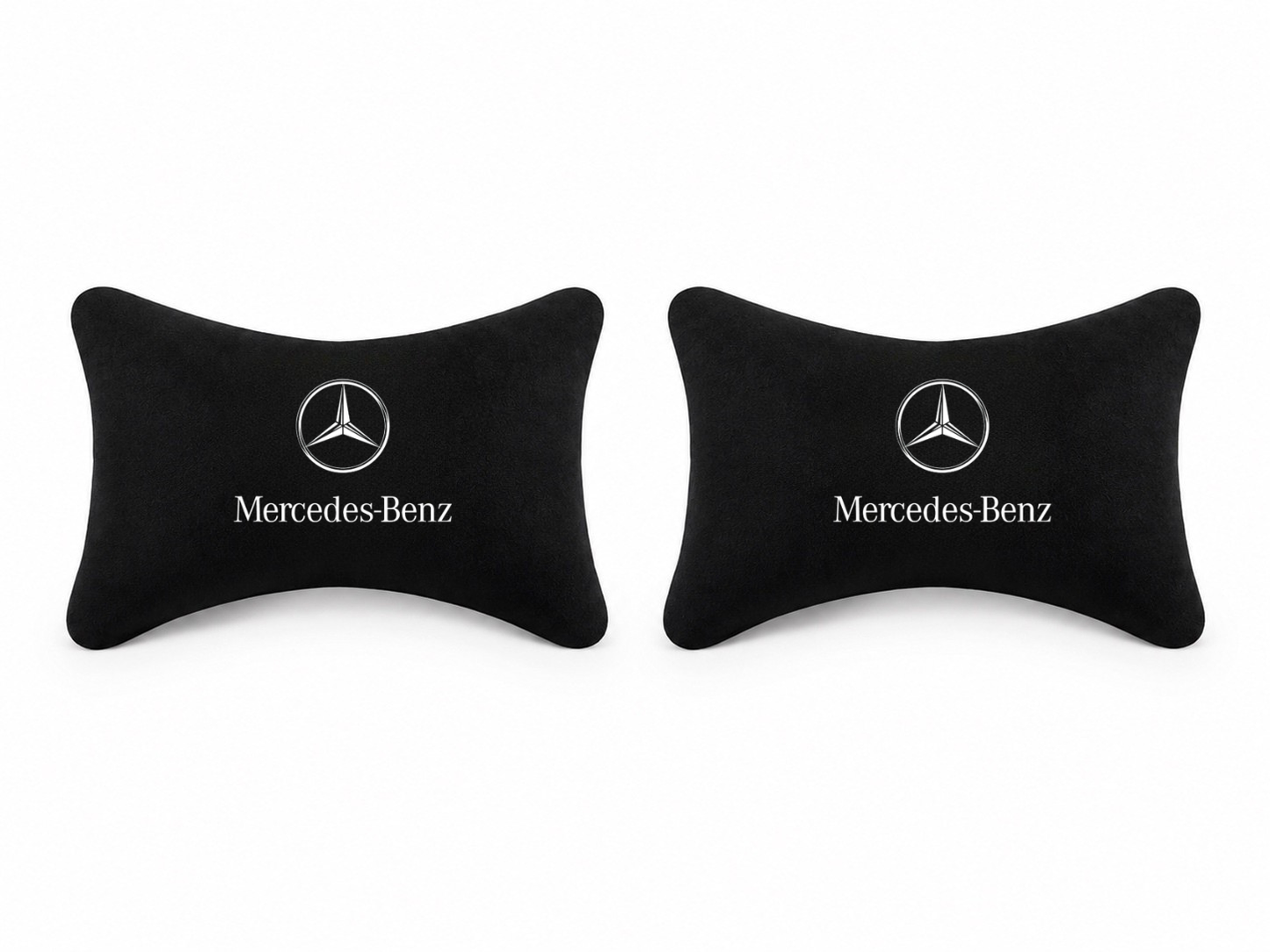 Mercedes Amg Velvet Neck Pillow, 2pcs