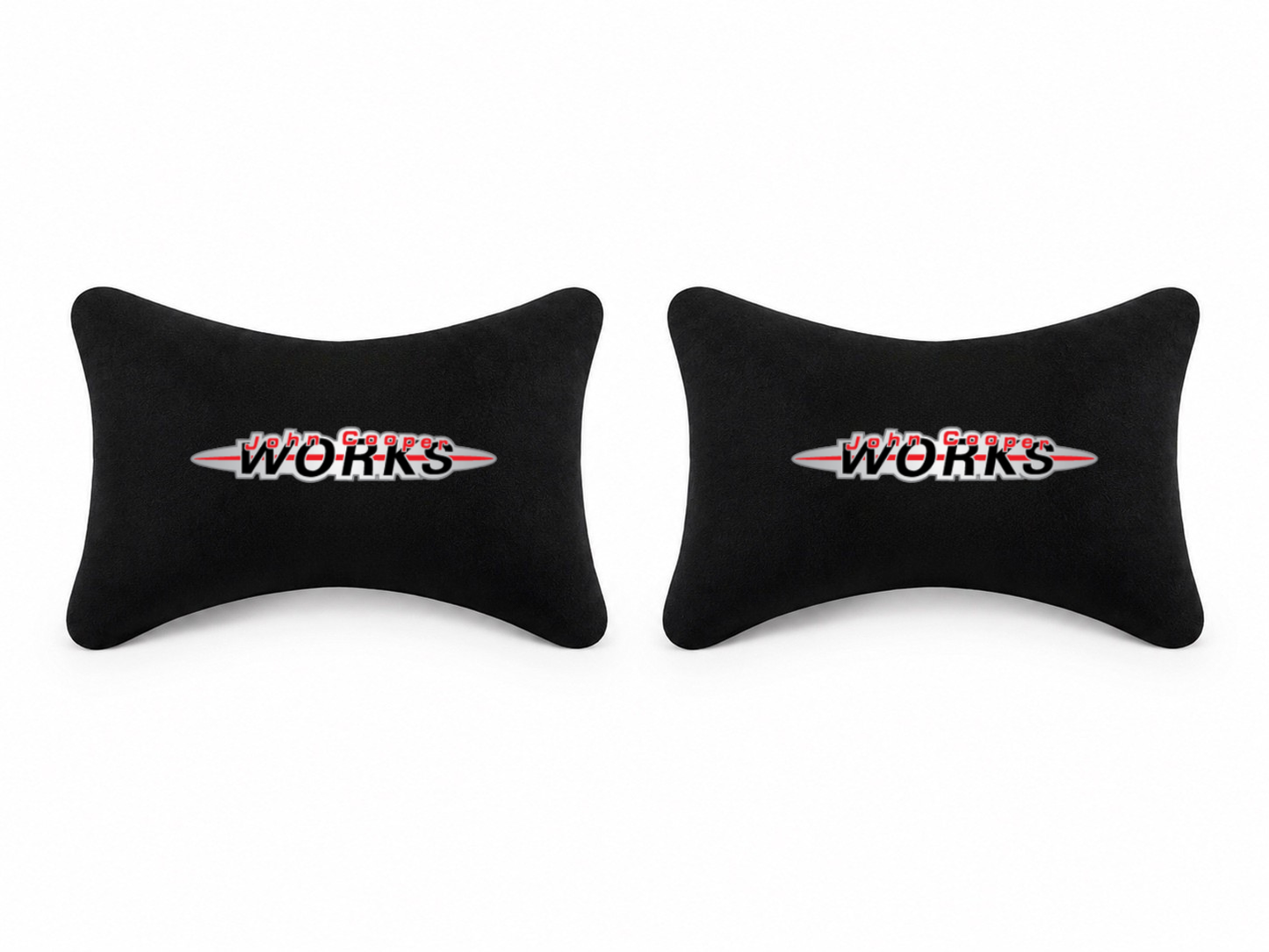 Mini Cooper Velvet Neck Pillow, 2pcs ( John Cooper Works )