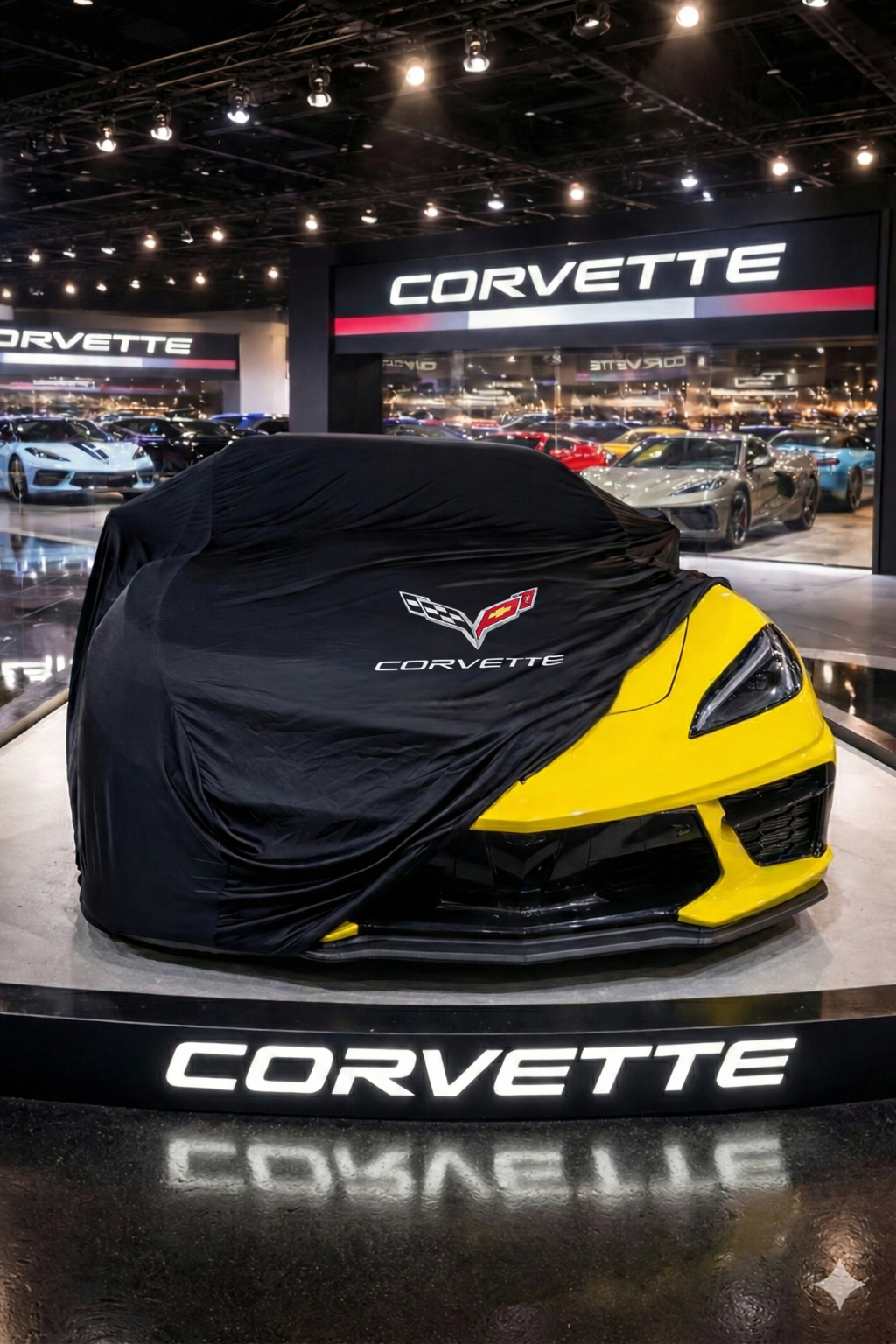 Corvette Car Cover indoor