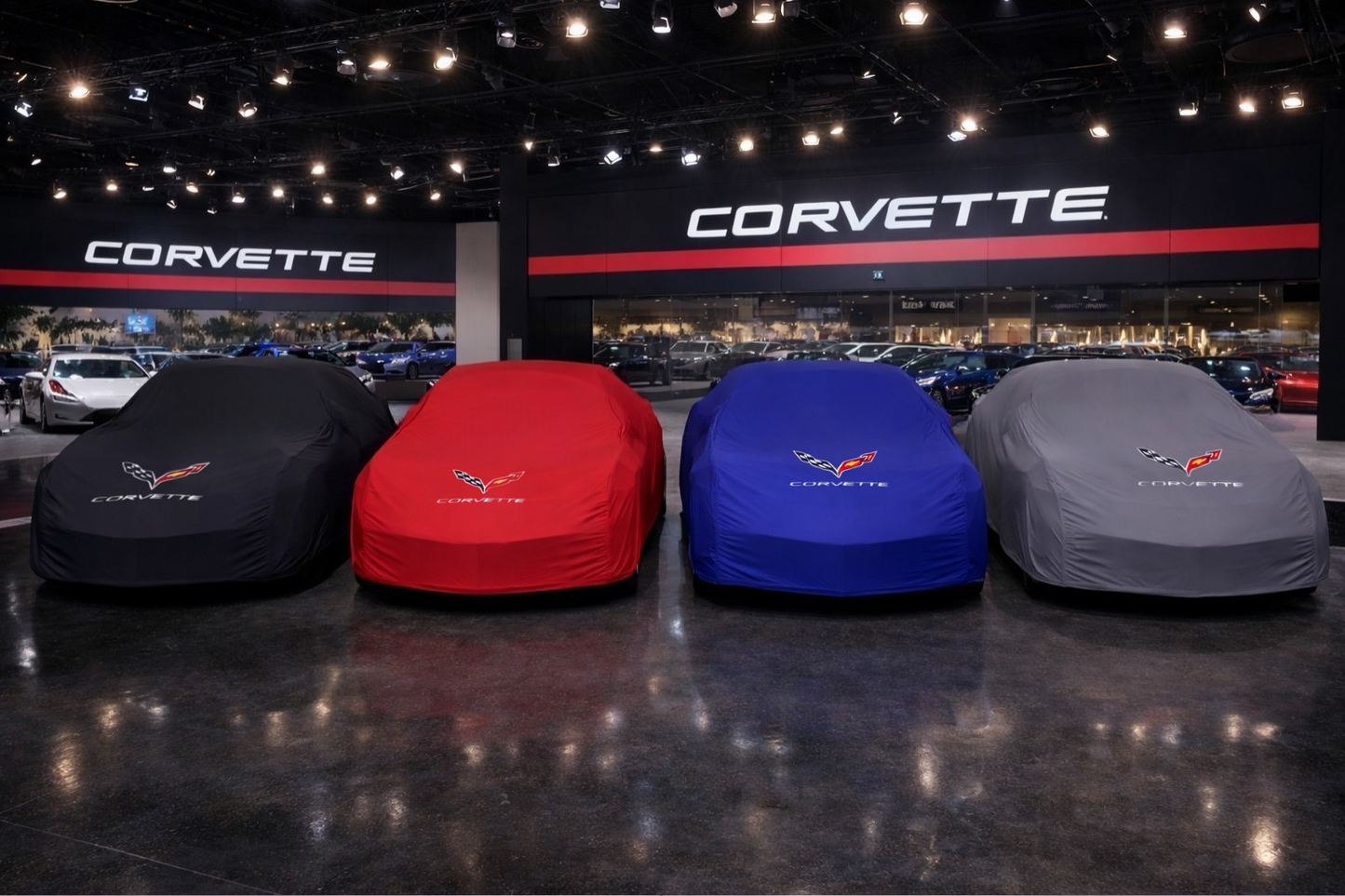 Corvette Car Cover indoor