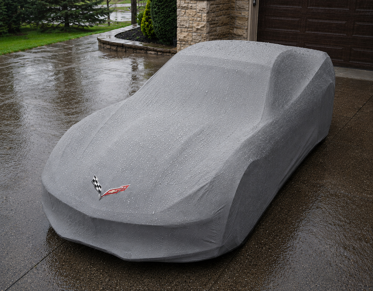 Corvette C7 Outdoor Car Cover Waterproof Custom Fit