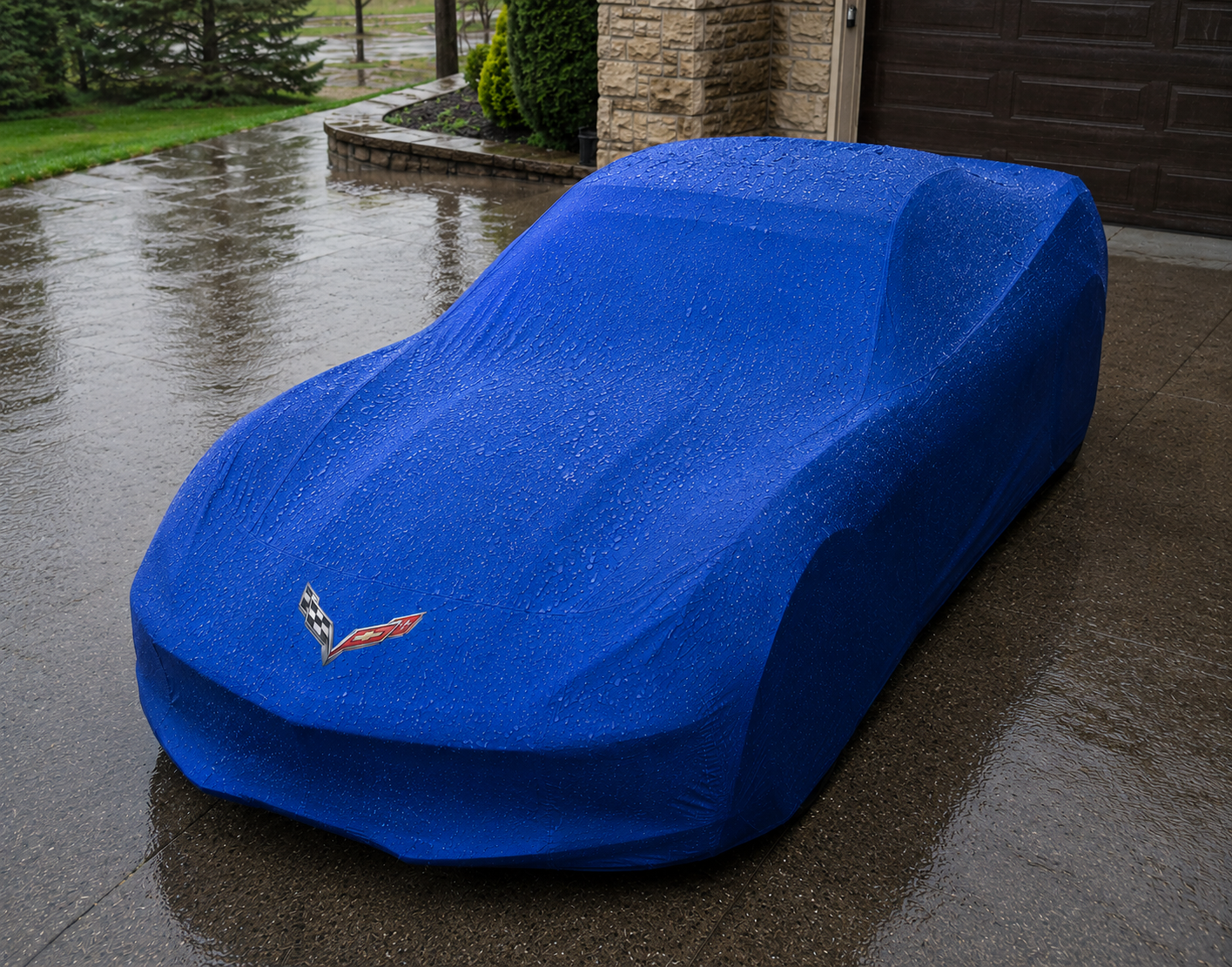 Corvette C7 Outdoor Car Cover Waterproof Custom Fit