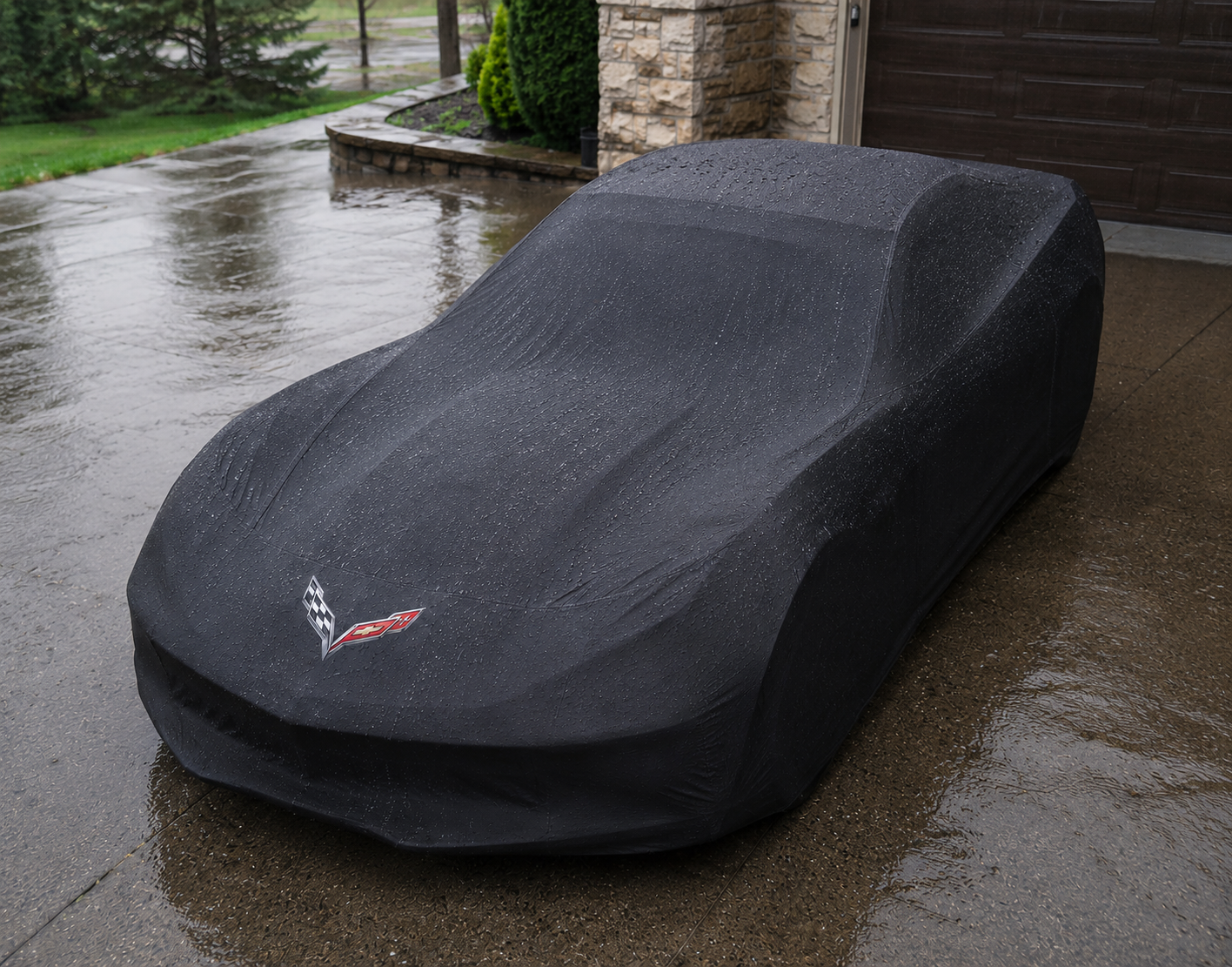 Corvette C7 Outdoor Car Cover Waterproof Custom Fit