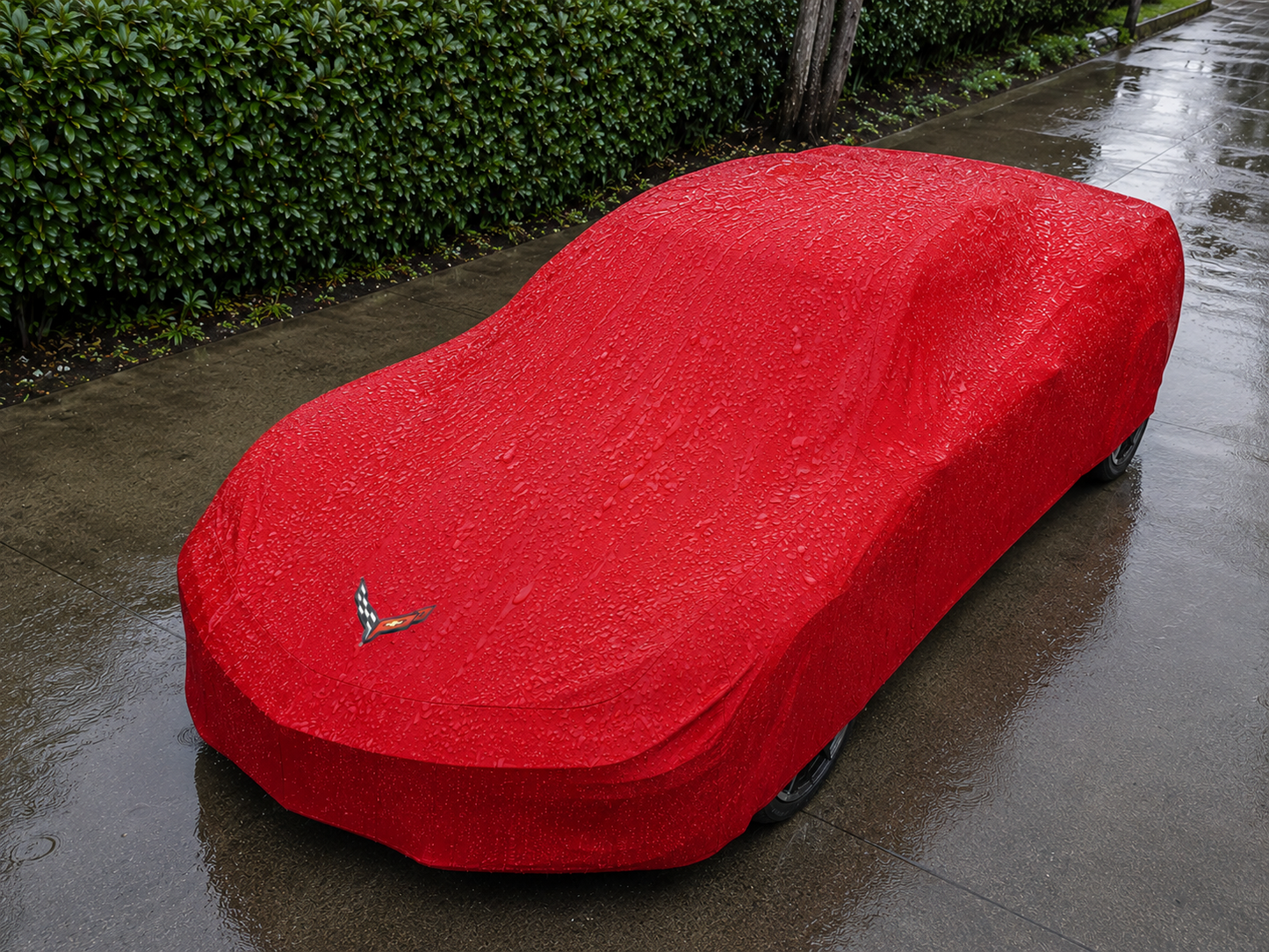 Corvette C8 Outdoor Car Cover Waterproof Custom Fit