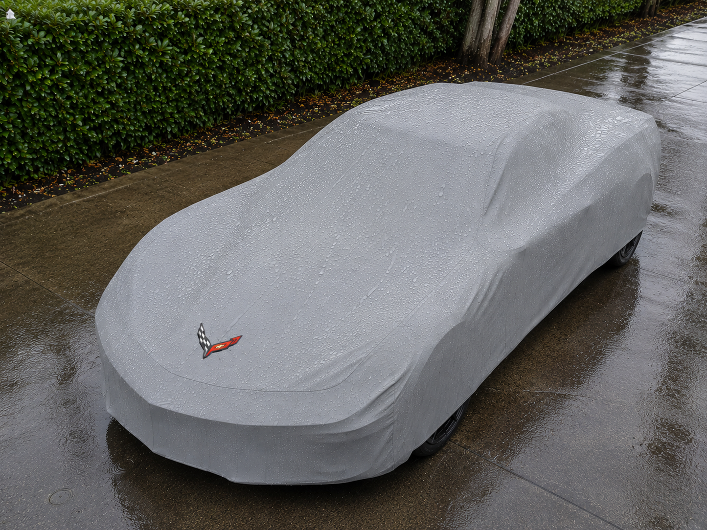 Corvette C8 Outdoor Car Cover Waterproof Custom Fit