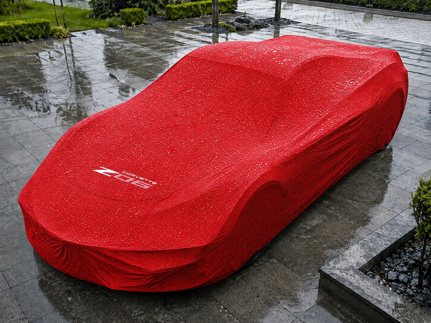 Corvette Z06 Series Outdoor Car Cover Waterproof Custom Fit