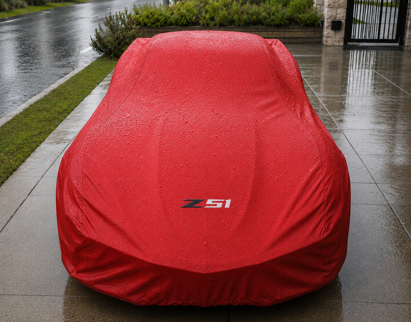 Corvette Z51 Outdoor Car Cover Waterproof Custom Fit
