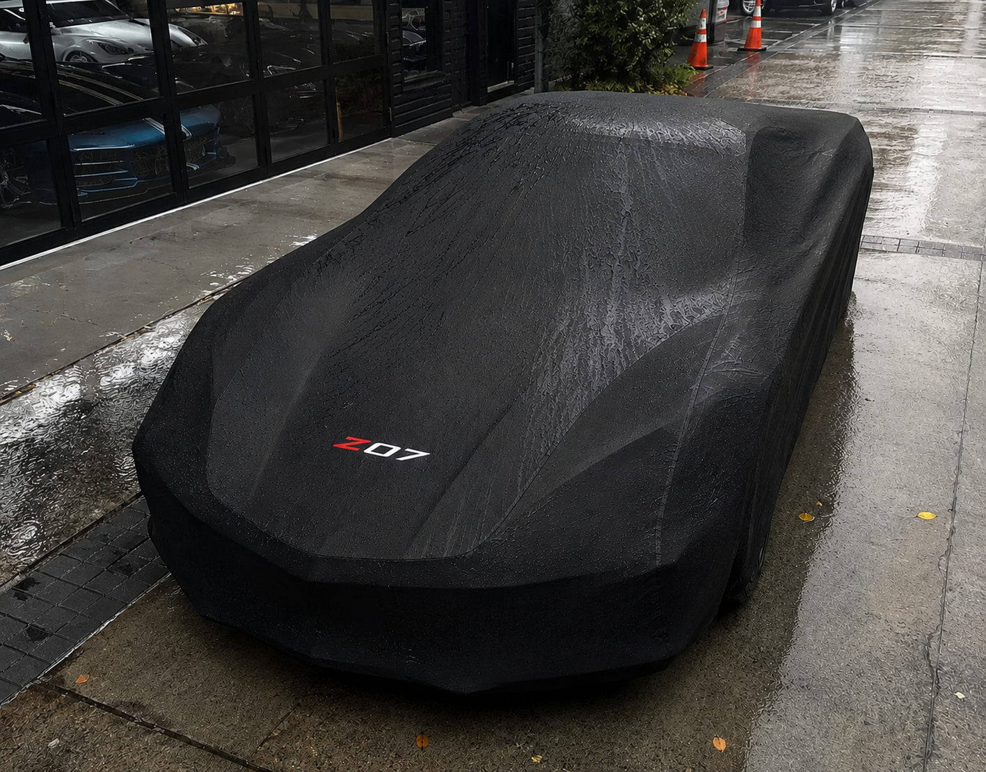 Corvette Z07 Outdoor Car Cover, custom-made Corvette car cover, A++