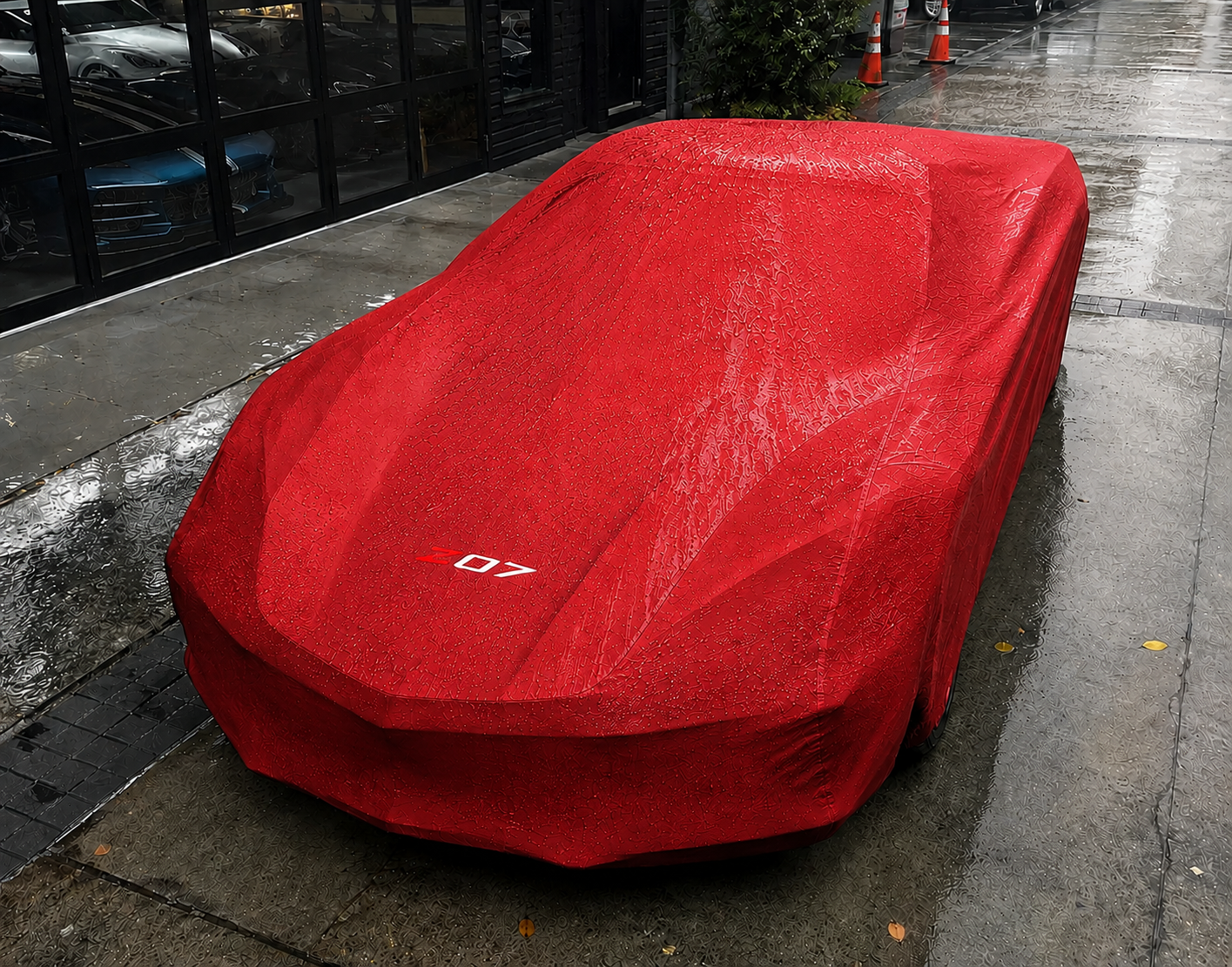 Corvette Z07 Outdoor Car Cover, custom-made Corvette car cover, A++
