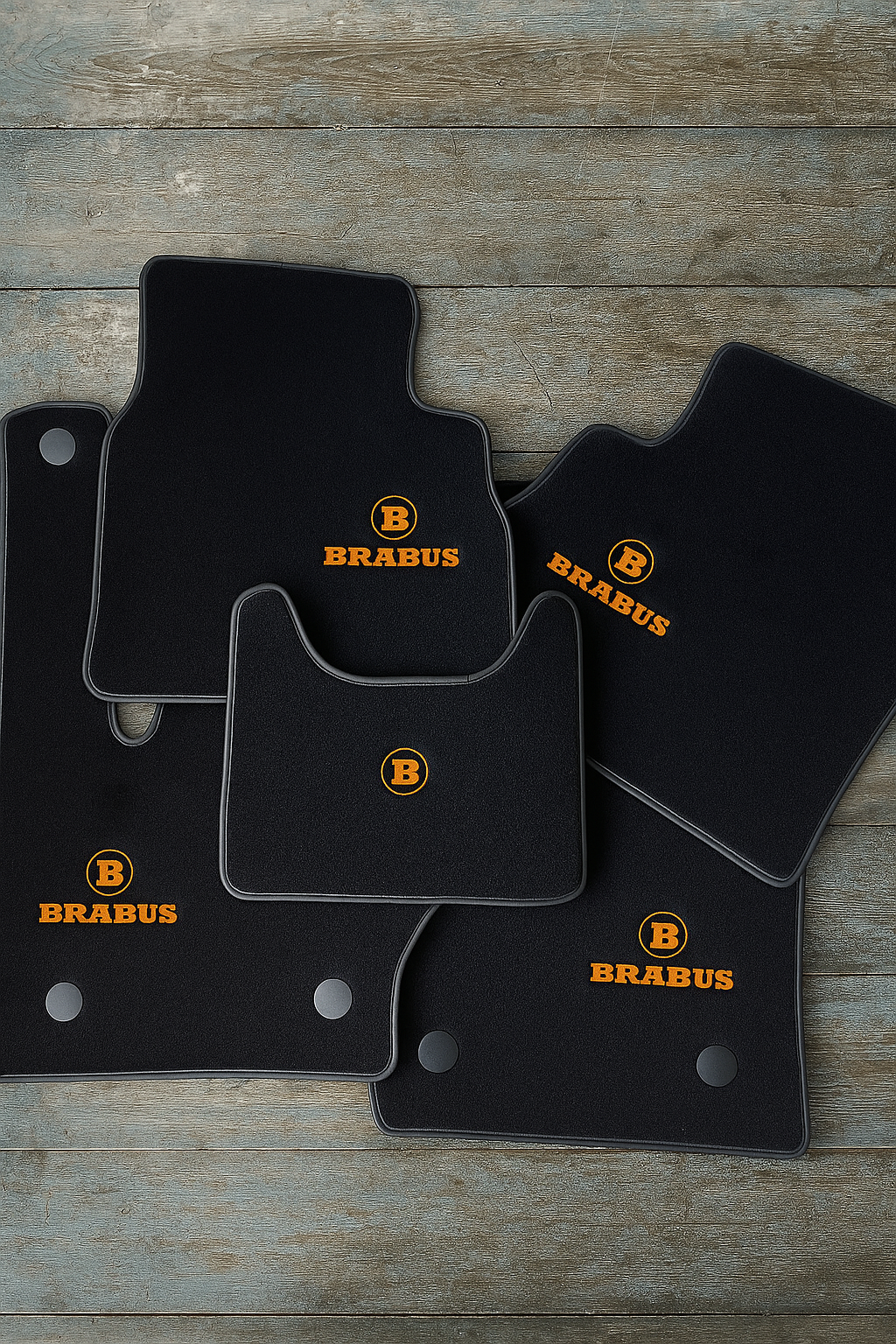 For Brabus Carpet Car Floor Mats Custom fit for all Brabus Model Carpet Liner