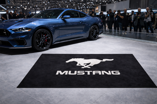 Mustang Luxury Rug 60×87 INCH Home, Garage & Display Carpet