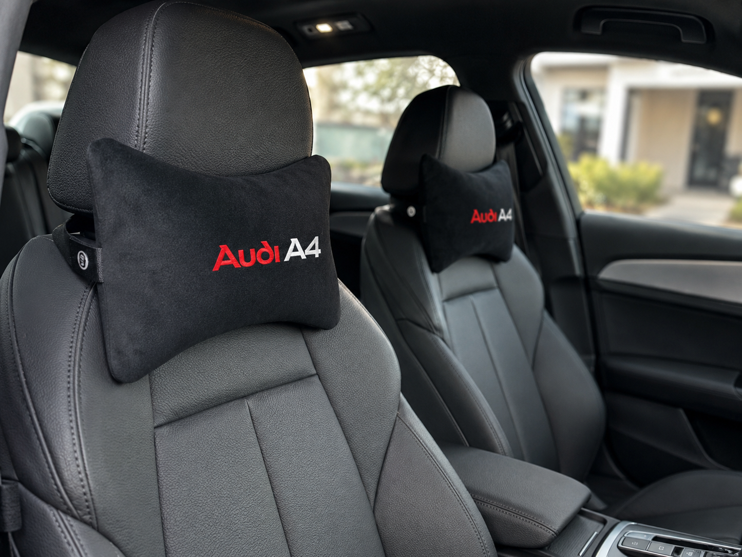 Audi A3-A4-A5-A6-A7-A8 Velvet Neck Pillow, 2pcs