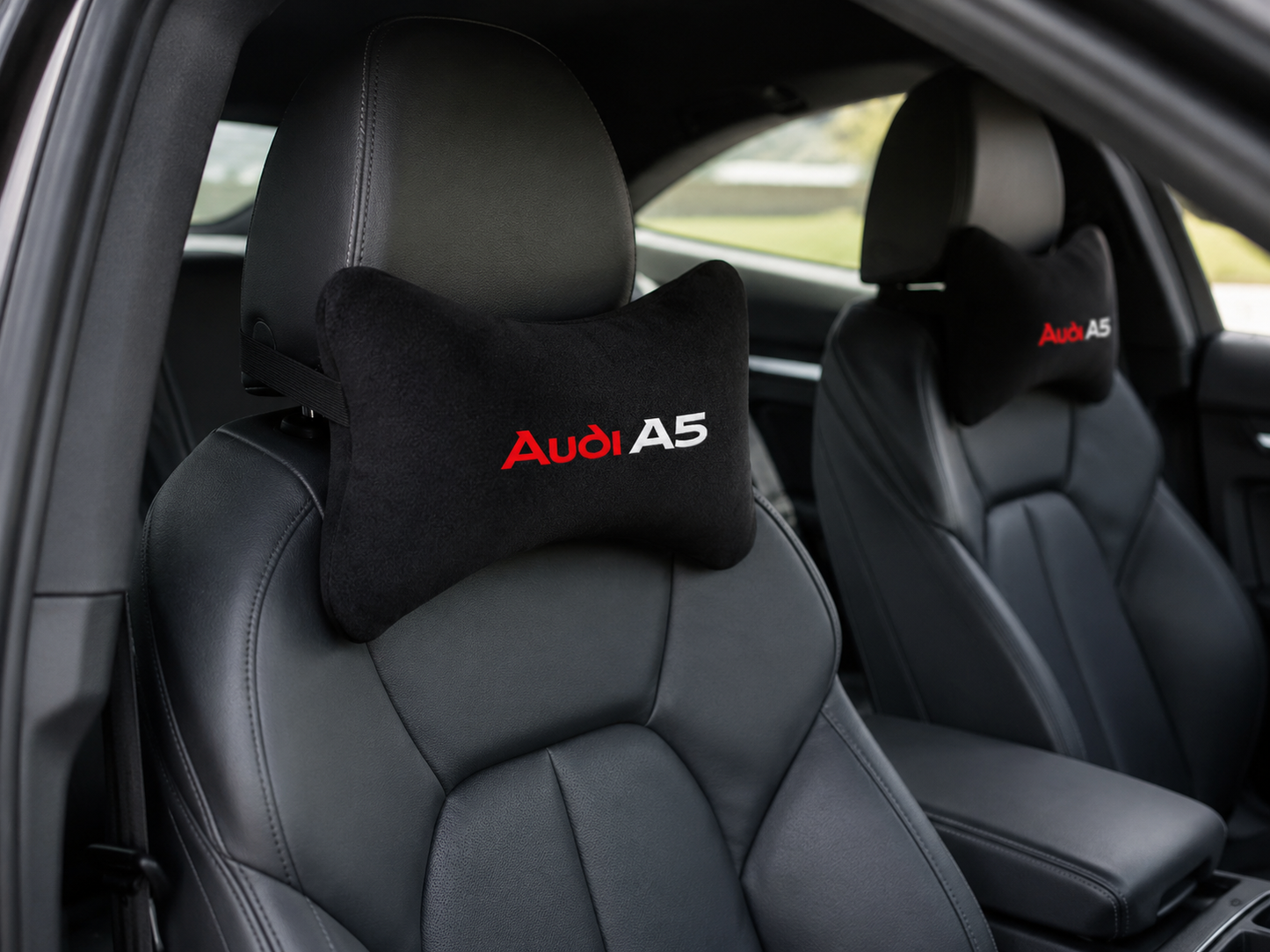 Audi A3-A4-A5-A6-A7-A8 Velvet Neck Pillow, 2pcs