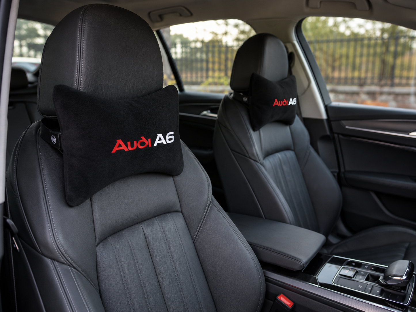 Audi A3-A4-A5-A6-A7-A8 Velvet Neck Pillow, 2pcs