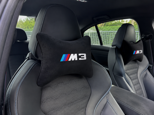 Bmw M3-M4-M5-M6-M8 Velvet Neck Pillow, 2pcs