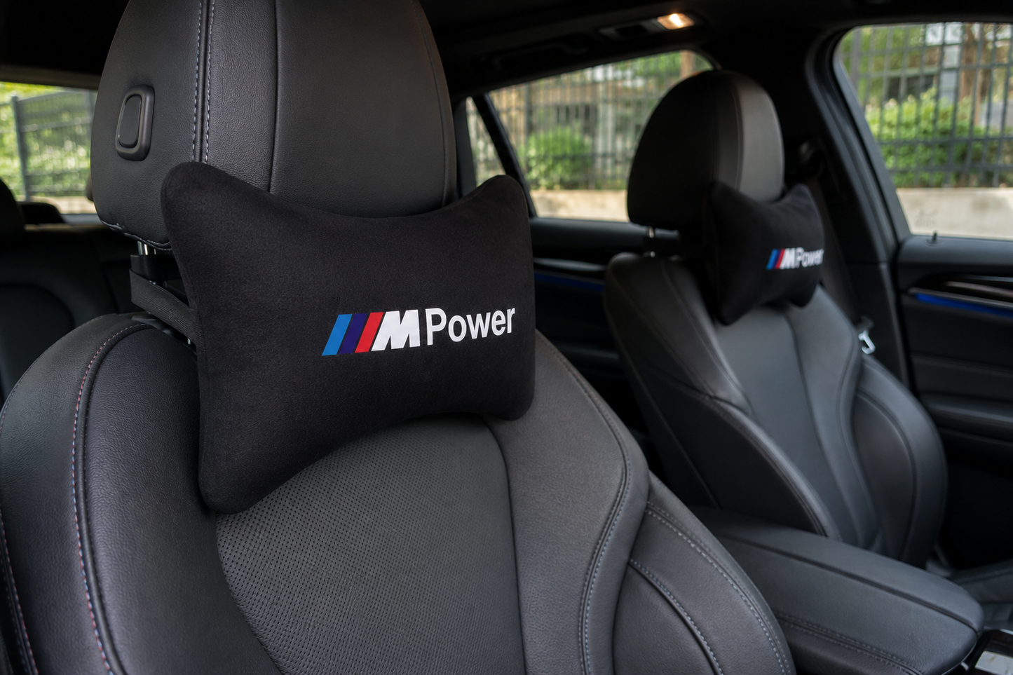 Bmw Velvet Neck Pillow, 2pcs