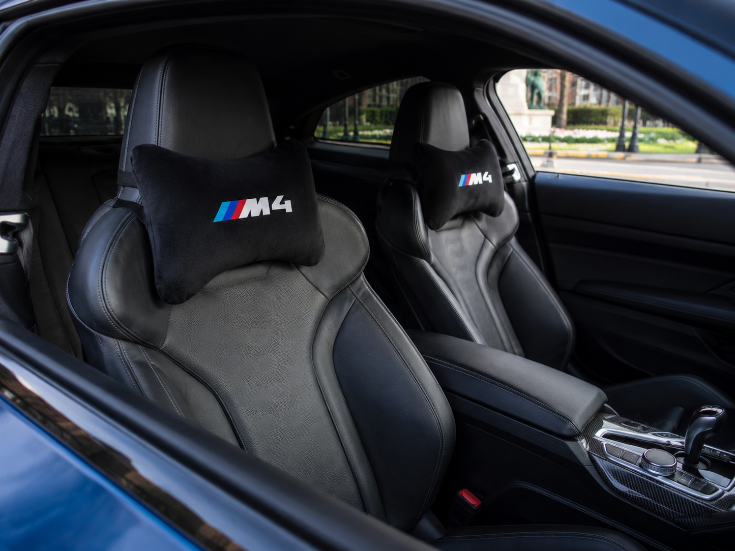 Bmw M3-M4-M5-M6-M8 Velvet Neck Pillow, 2pcs