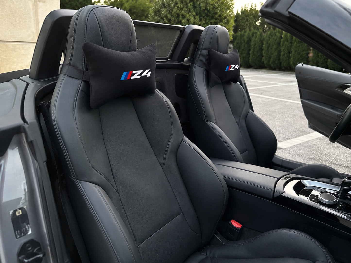 Bmw Z4 Velvet Neck Pillow, 2pcs