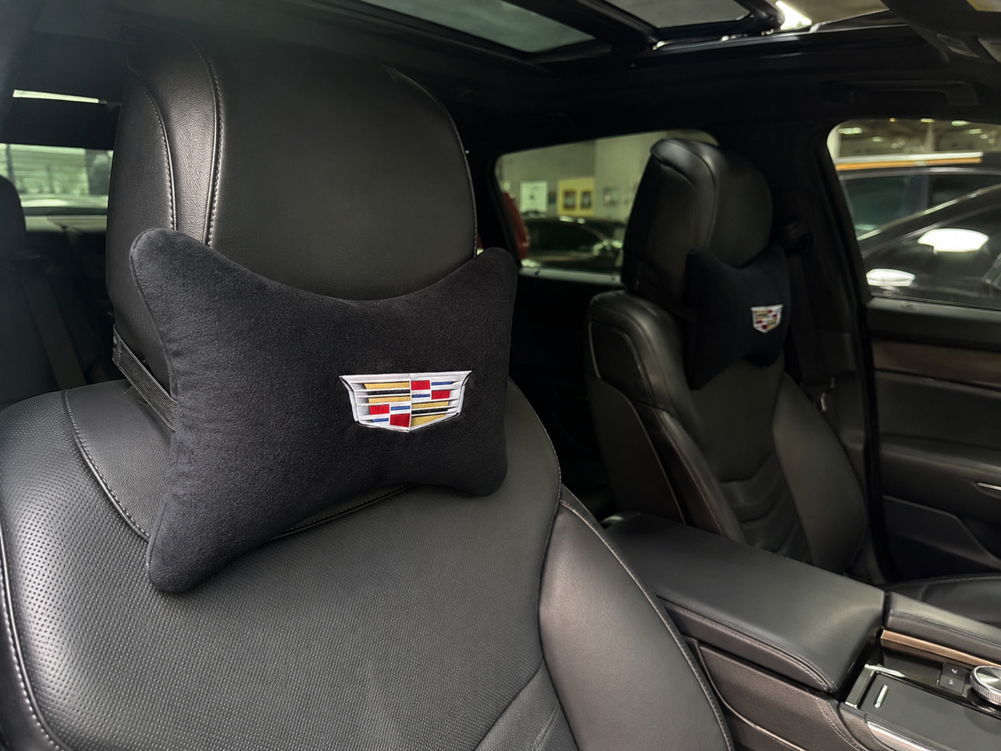 Cadillac Velvet Neck Pillow, 2pcs