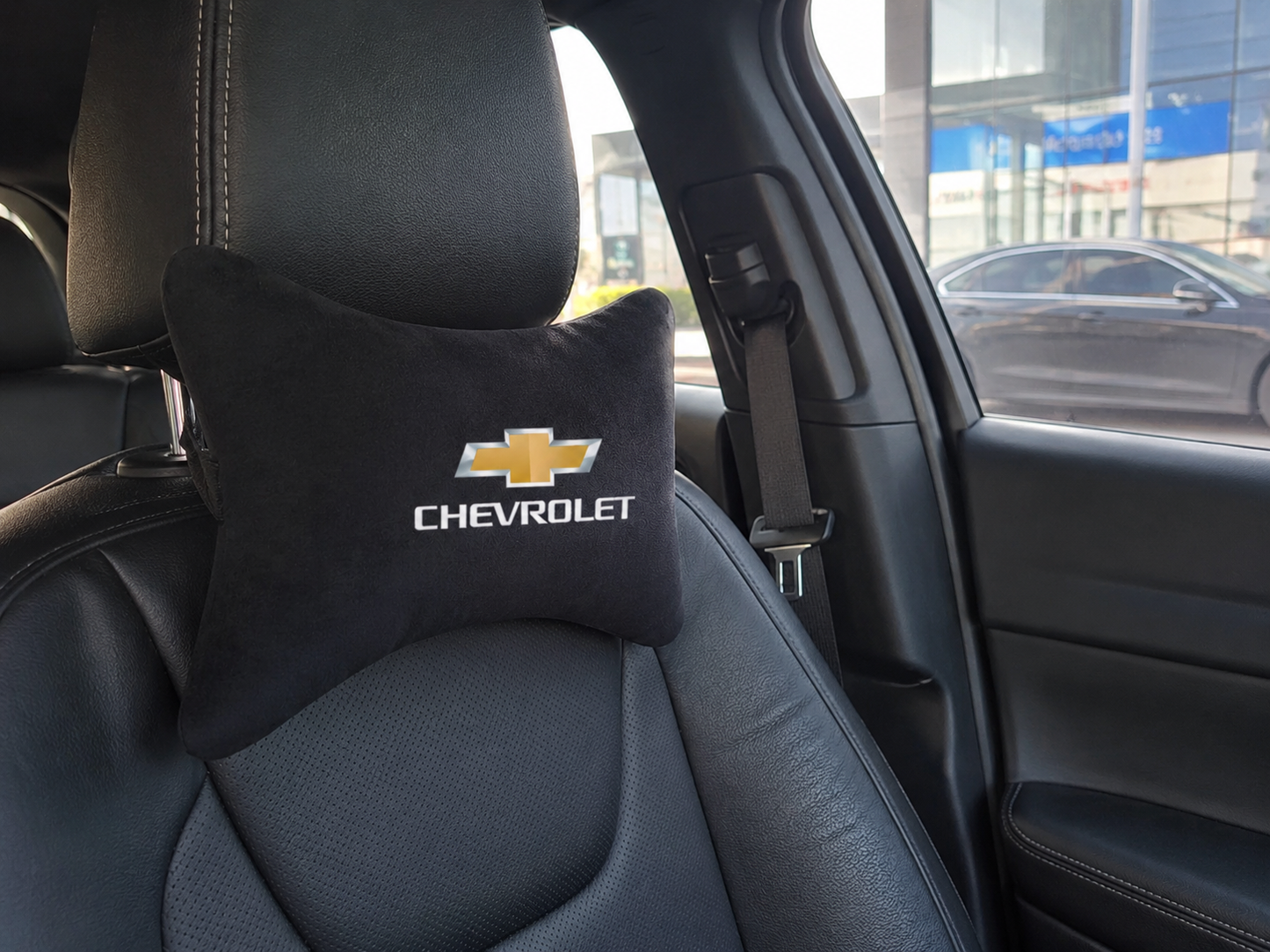 CHEVROLET Velvet Neck Pillow, 2pcs