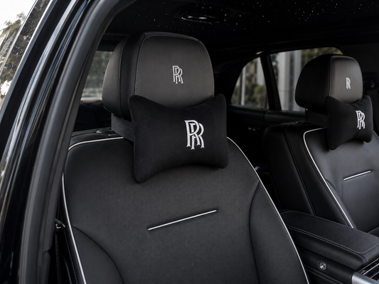 Rolls Royce Velvet Neck Pillow, 2pcs