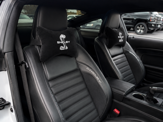 Shelby Velvet Neck Pillow, 2pcs ( GT350-GT500-Cobra )