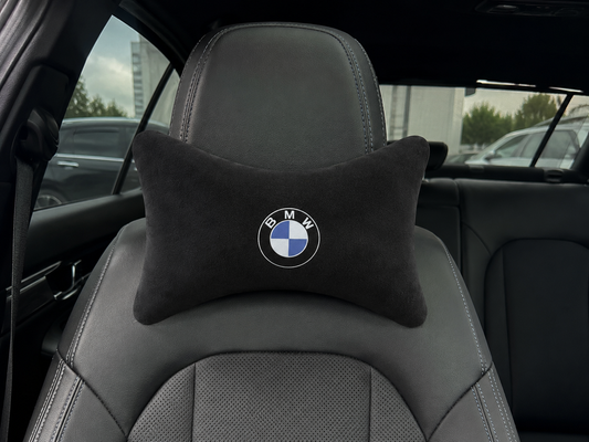 Bmw Velvet Neck Pillow, 2pcs