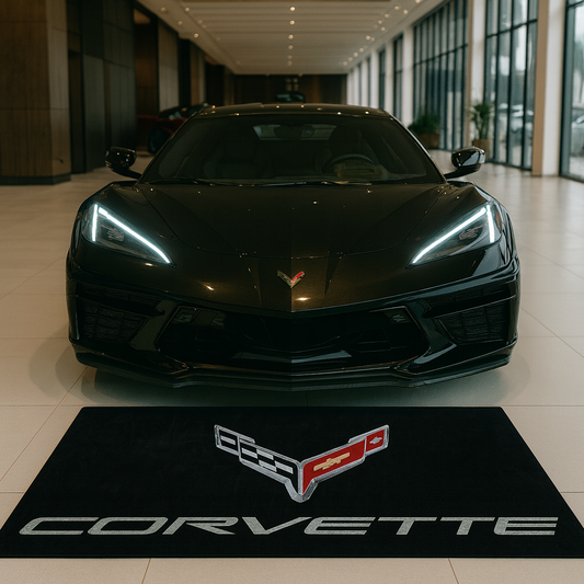 Corvette Luxury Rug 60×87 INCH Home, Garage & Display Carpet