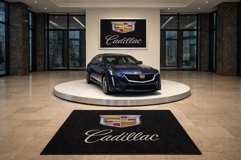 Cadillac Luxury Rug 60x96 INCH Home, Garage & Display Carpet