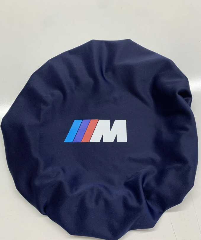 Steering Wheel Cover Soft Elastic Premium Fabric For all Model Custom Logo