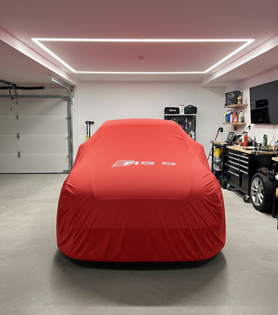 Indoor car Cover For Audi - Fits For RS3 RS4 RS5 RS6 RS7 Q2 Q3 Q4 Q5 Q6 Q7 Q8 Made To Measure