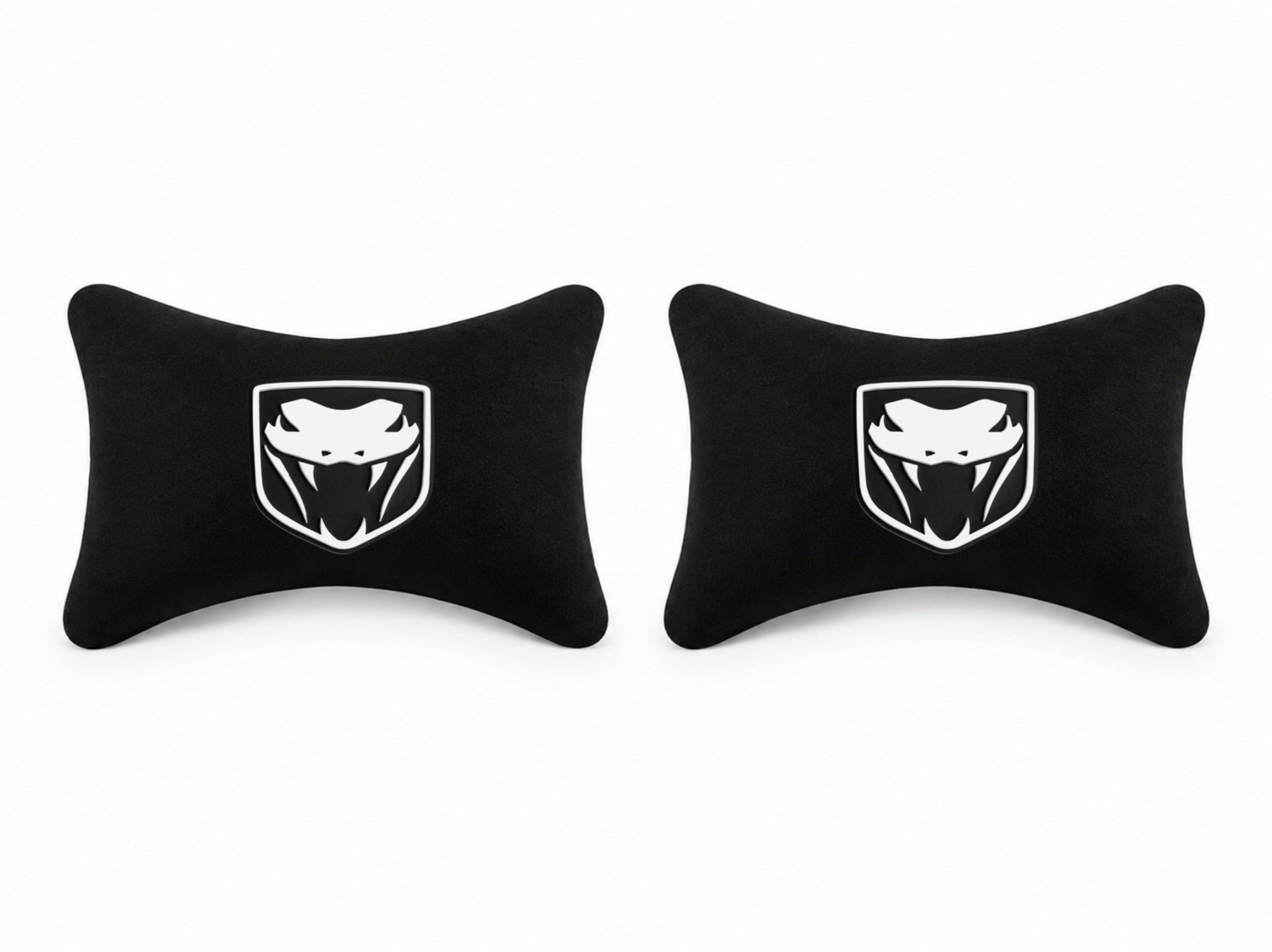 DODGE Velvet Neck Pillow, 2pcs ( Challenger-Viper-Srt )