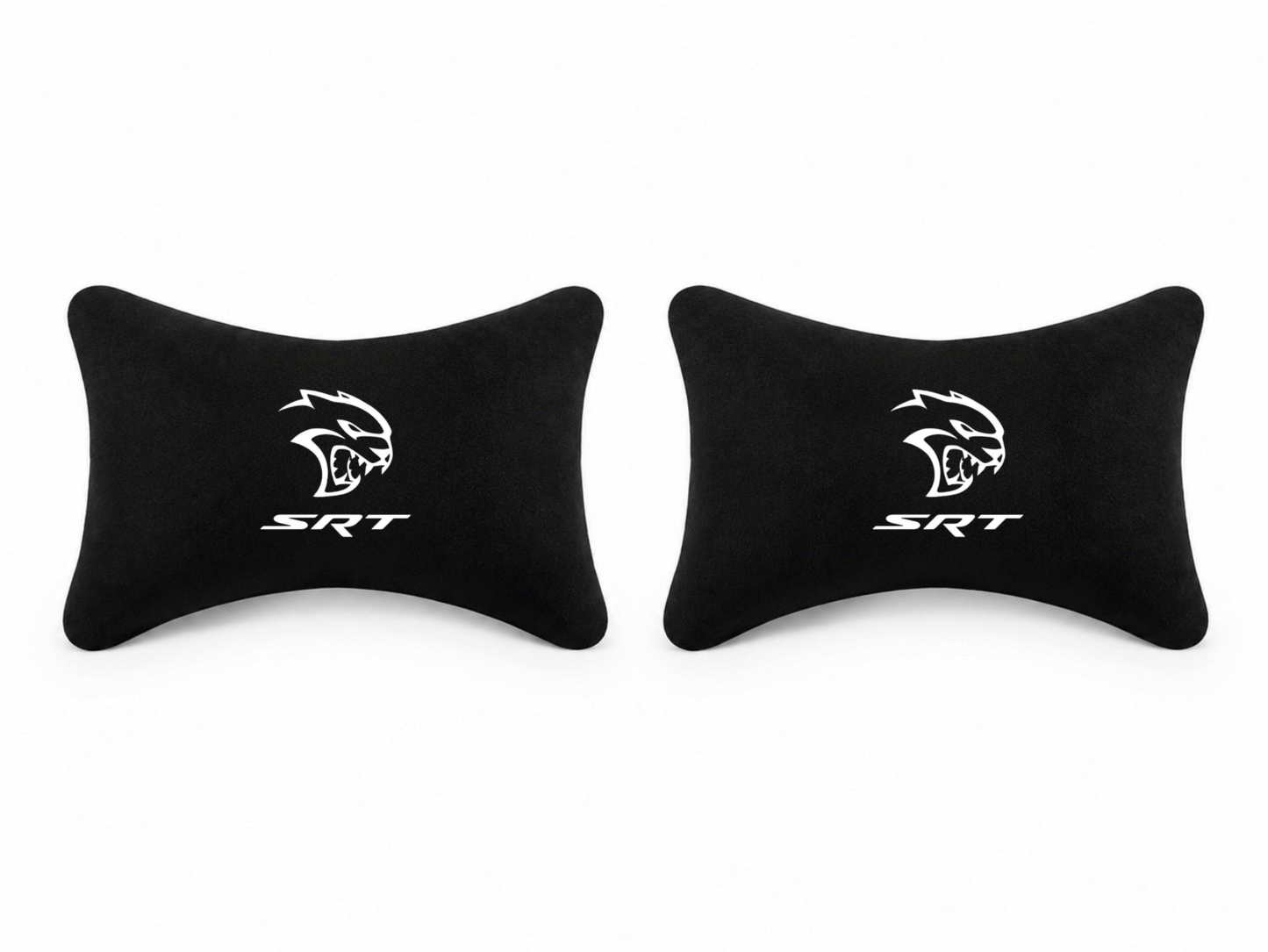 DODGE Velvet Neck Pillow, 2pcs ( Challenger-Viper-Srt )