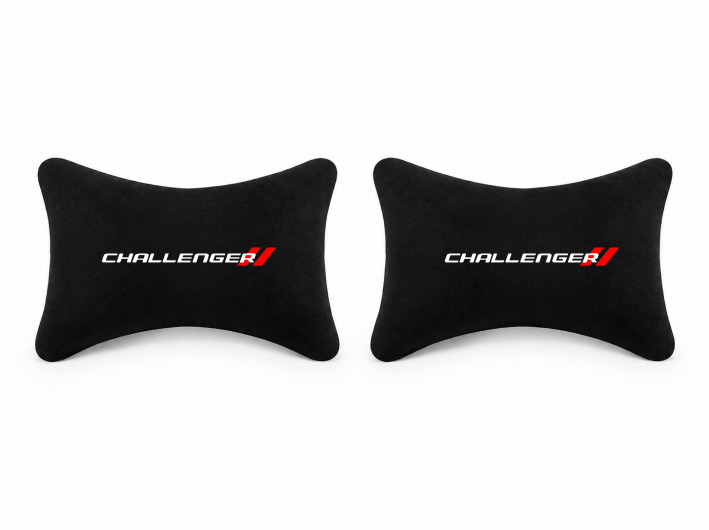 DODGE Velvet Neck Pillow, 2pcs ( Challenger-Viper-Srt )
