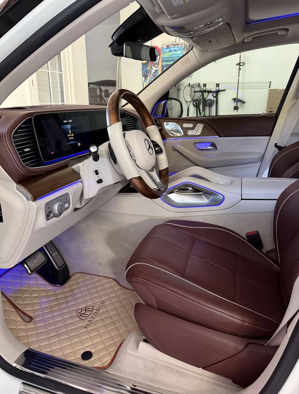 Maybach Leather Floor Mats