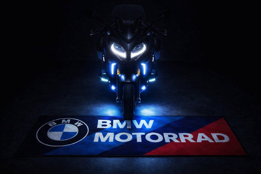 BMW Motorcycle Luxury Rug 32×87 INCH Home, Garage & Display Carpet