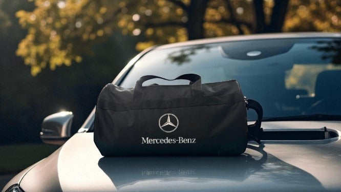 Luxury Mercedes Benz Duffle Bag 30x50 cm