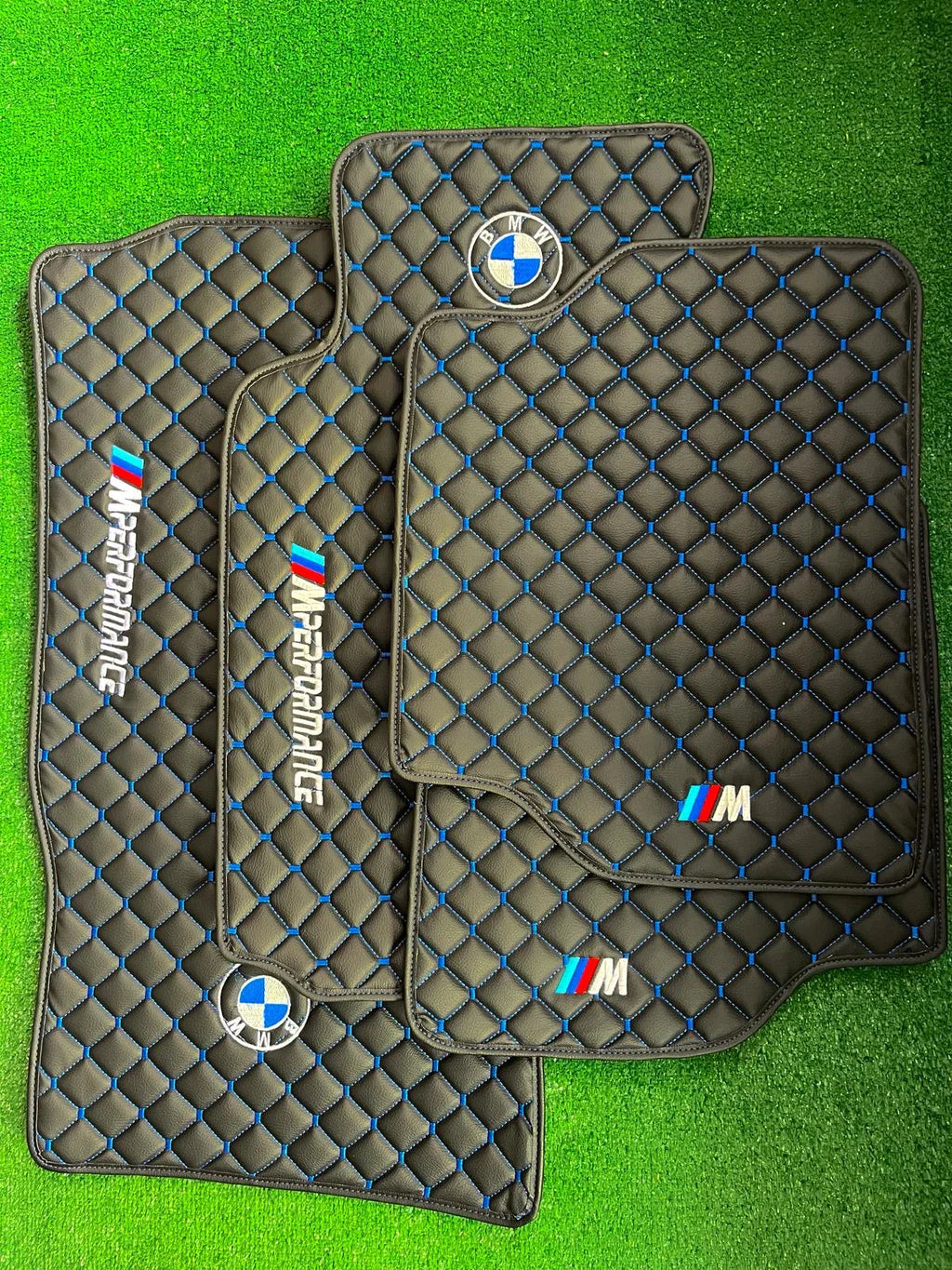 For BMW M4 Leather Floor Mats Custom Fit Waterproof
