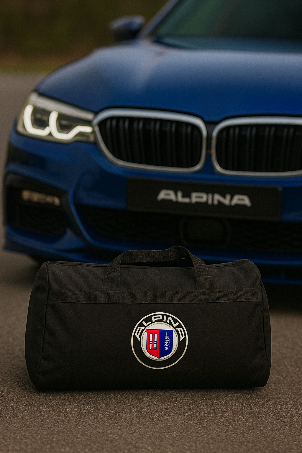 Luxury Alpina Duffle Bag Trunk Bag 30x50 cm