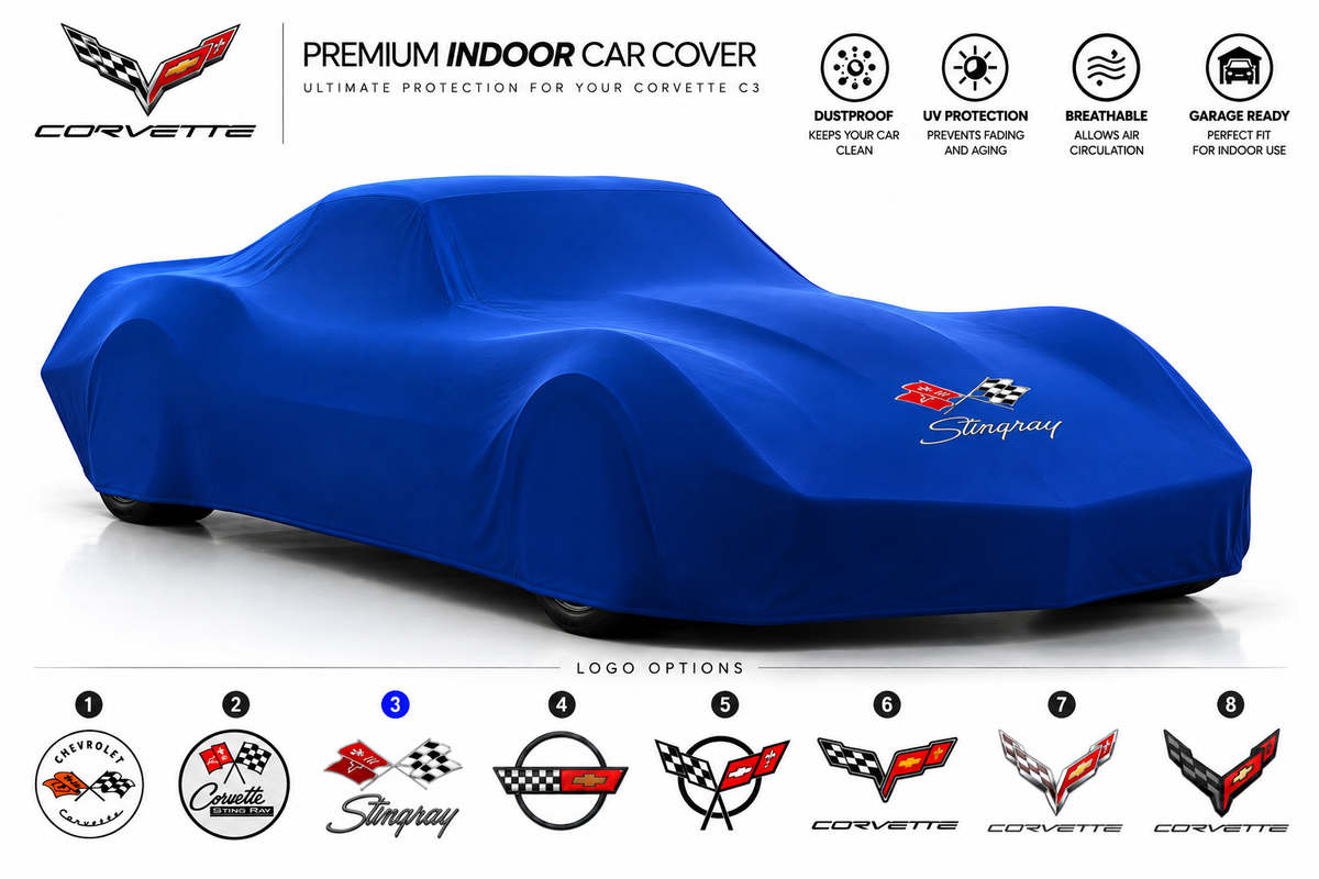 Corvette Car Cover indoor