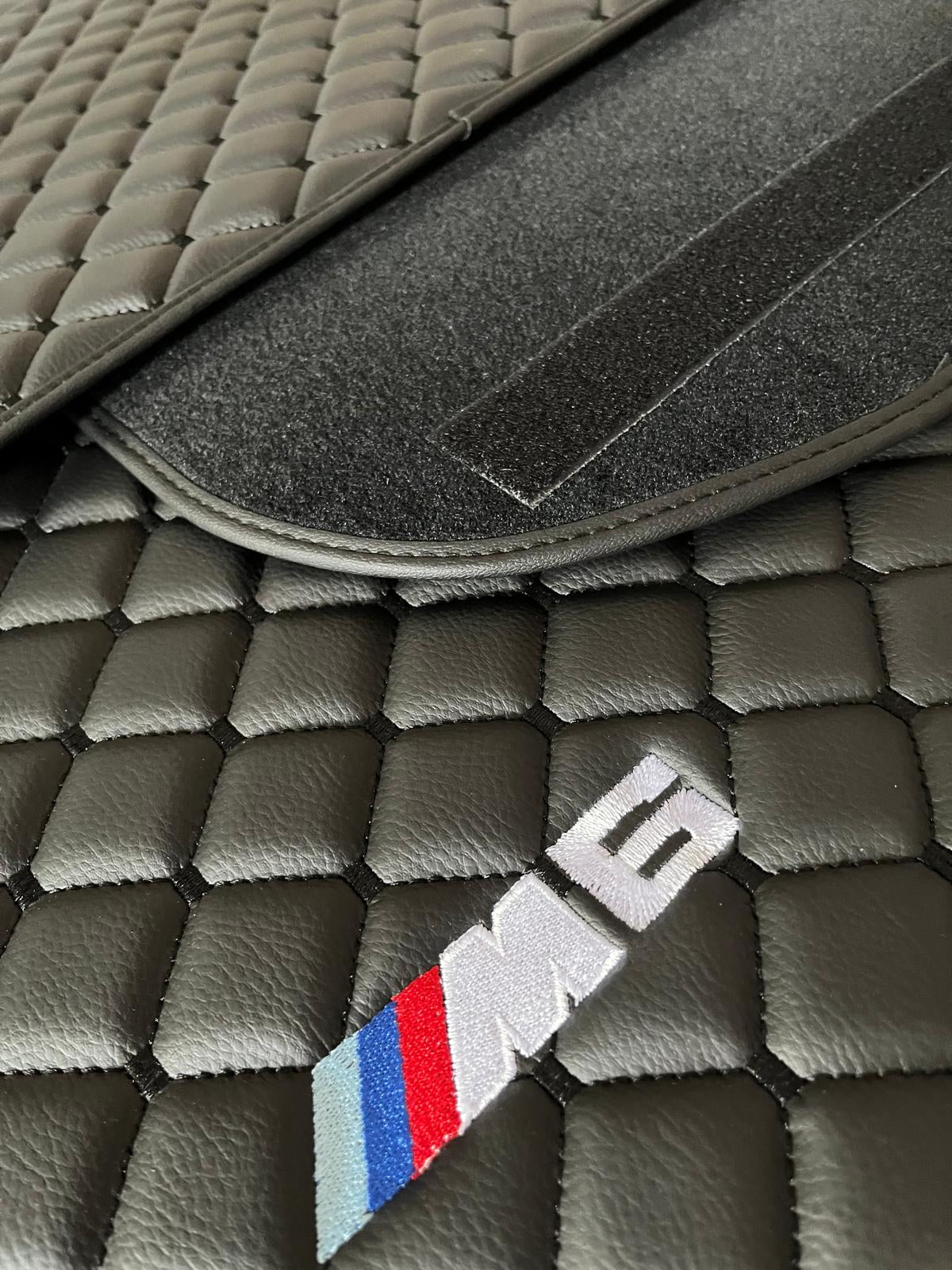 For BMW M6 Leather Car Floor Mats Custom Fit