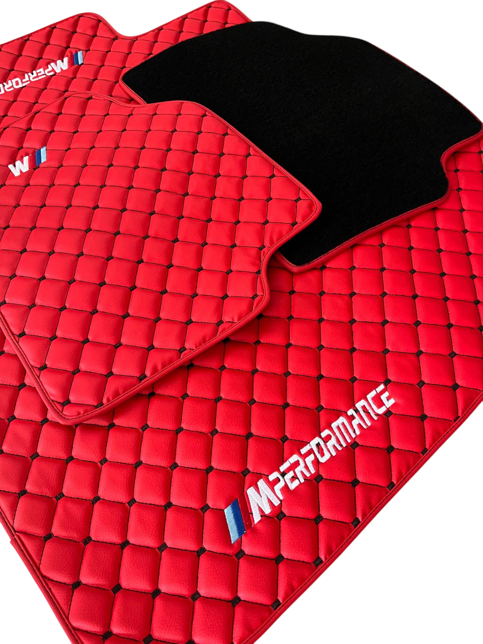 For BMW M4 Leather Floor Mats Custom Fit Waterproof